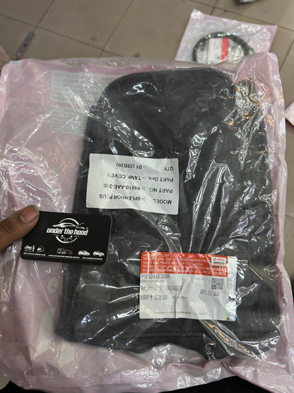 Hero Genuine Tank Cover 99810AAE300S | Fuel Tank Cover with Storage for Splendor Plus
