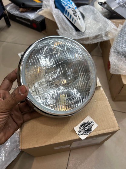 Headlamp Assembly With Bulb for Bullet 350 UCE KS/ES & Electra 350 UCE ES – Genuine Royal Enfield 592465/E