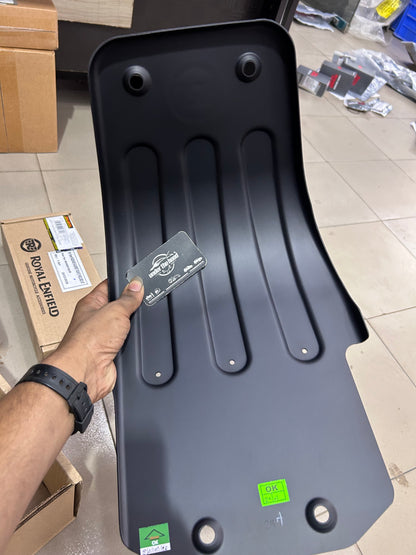 Royal Enfield Black Sump Guard KXA00652 — Genuine RE Accessory for Meteor / Classic / Bullet 350