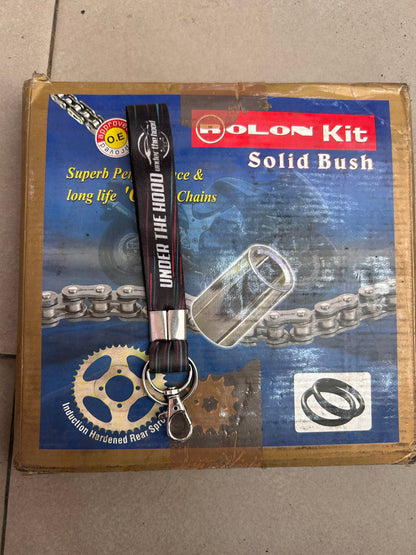 Rolon Chain & Sprocket Kit HNBOR 148 – TVS Apache RTR 180 (14T/46T, 428 O-Ring, 130L)