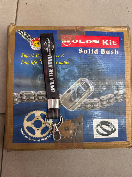 Rolon Chain & Sprocket Kit HNBOR 148 – TVS Apache RTR 180 (14T/46T, 428 O-Ring, 130L)