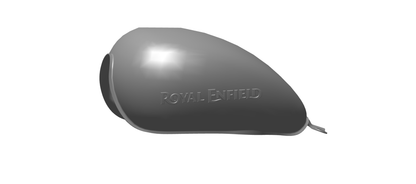 Royal Enfield 879023 - FUEL TANK W/STICKER-FLICKER -TB BVI BS4 (Painted Petrol Tank Assembly)