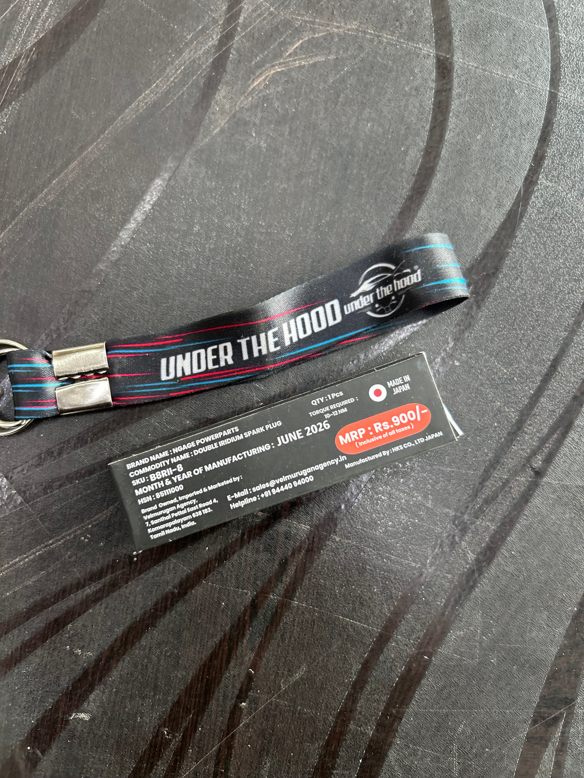 NGage B8RII-8 Double Iridium Spark Plug – Interceptor/GT 650, Himalayan 411, R15, MT-15, Ninja 300, Jawa, Yezdi & More