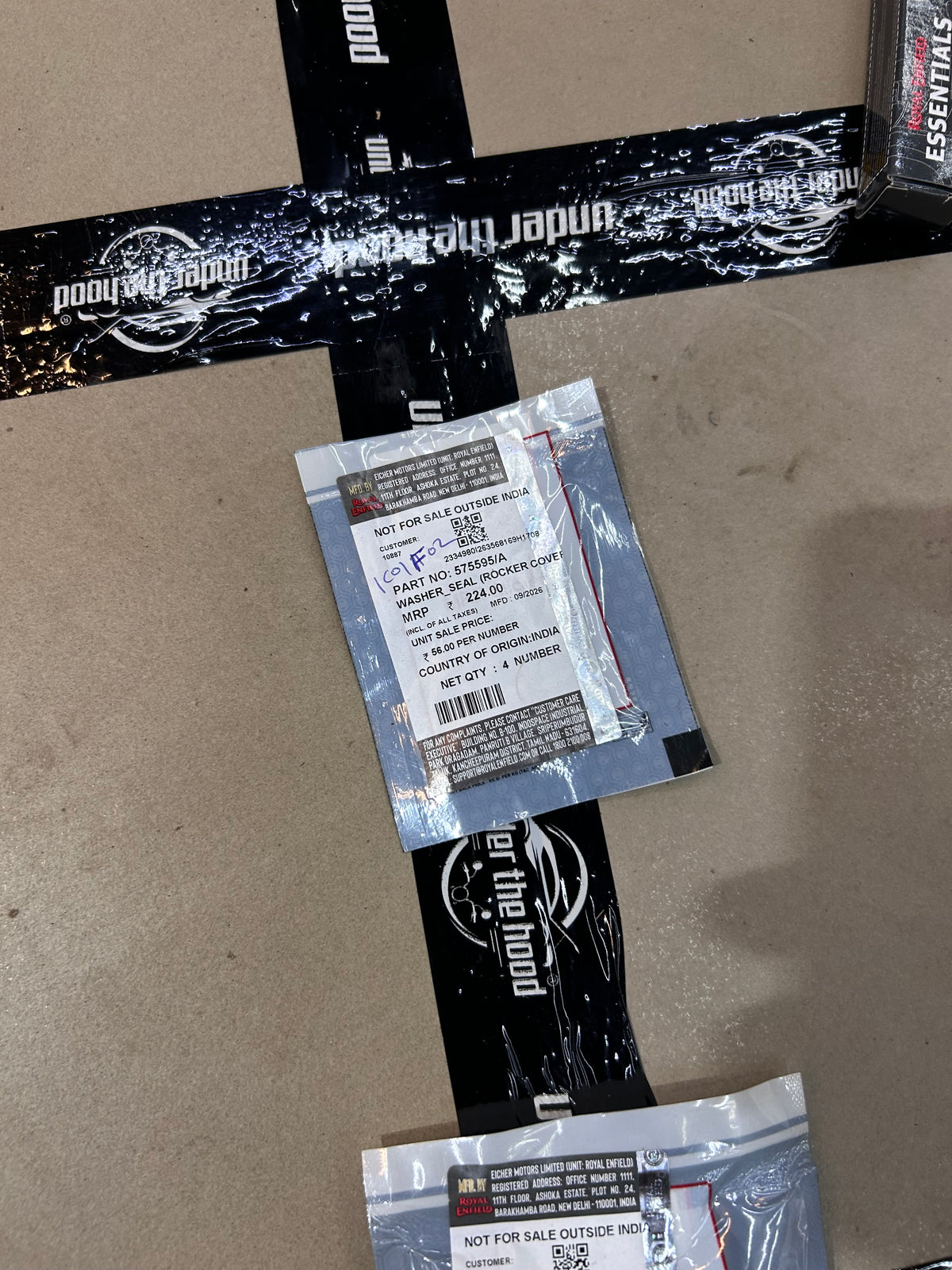 Royal Enfield Interceptor 650 & Continental GT 650 Black Engine Cover Conversion Kit