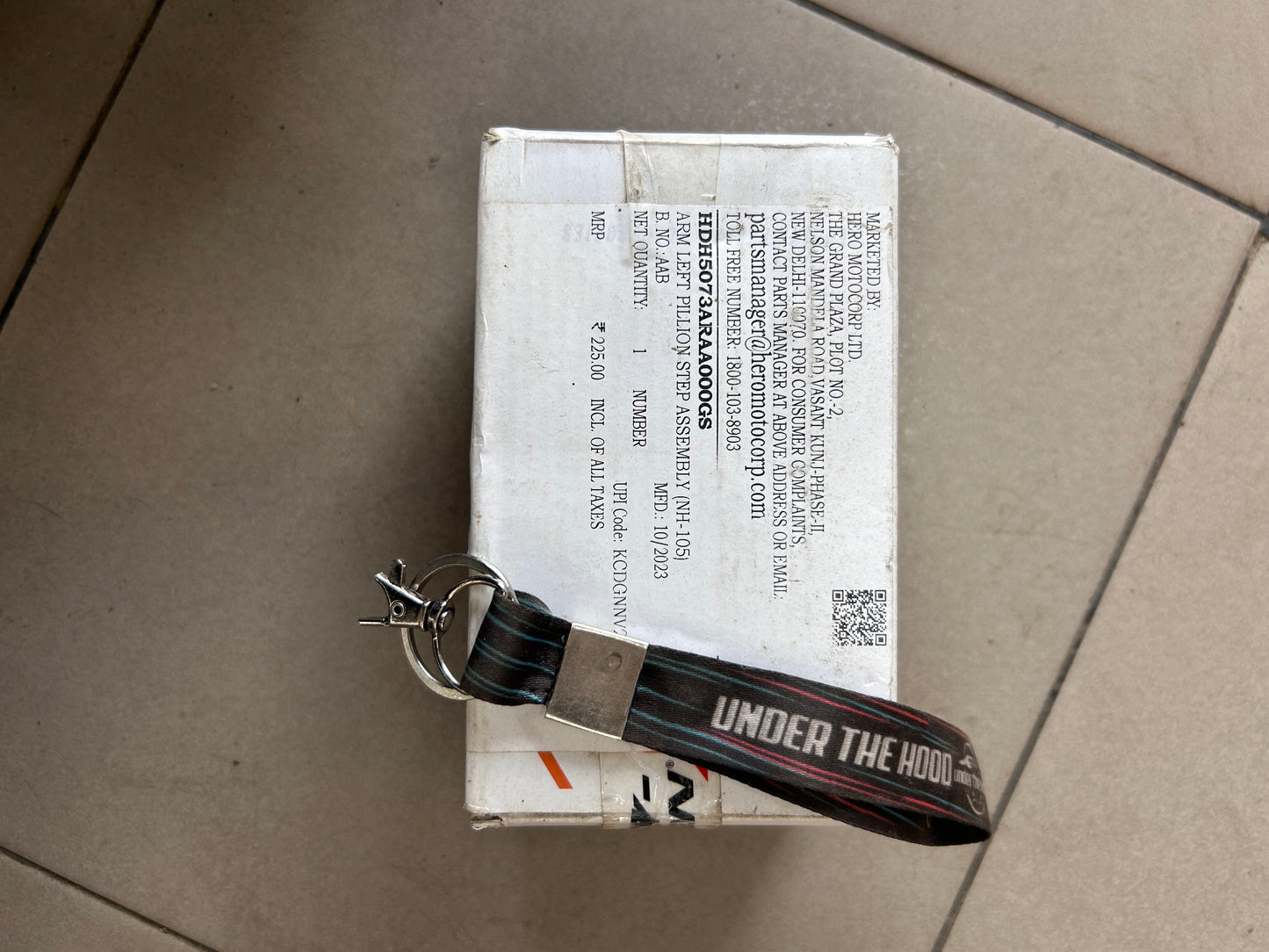 Harley-Davidson X440 Left Pillion Footrest Arm Sub Assembly – HDH5073ARAA000G