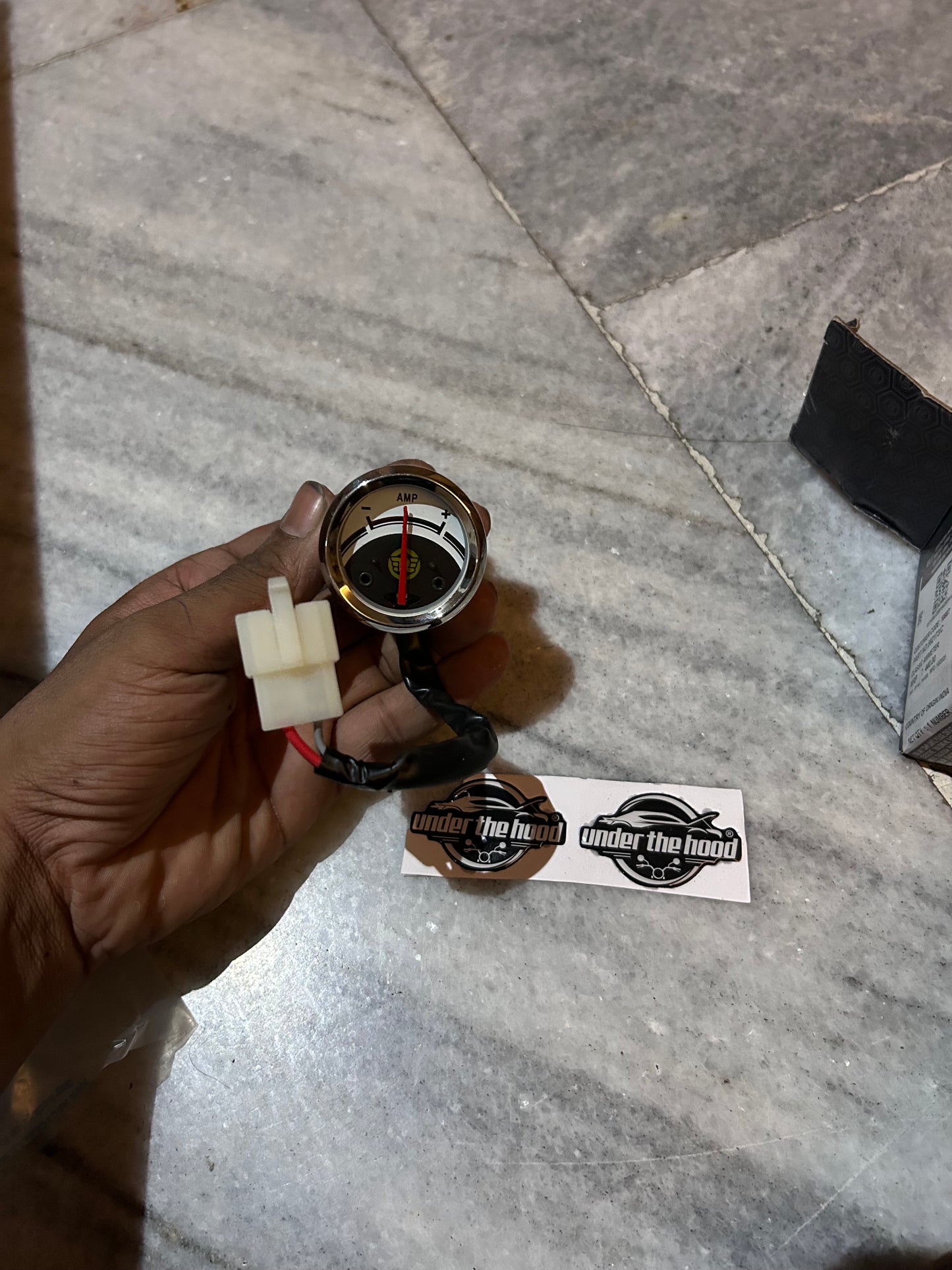 Royal Enfield 592173/C Ammeter – OEM Analog Gauge for Classic 350 & Classic 500 BS4 (UCE)