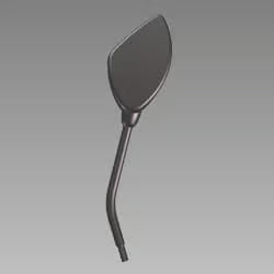 Hero Genuine Left Side Rear View Mirror Black for Pleasure – 88120AAL000ZS