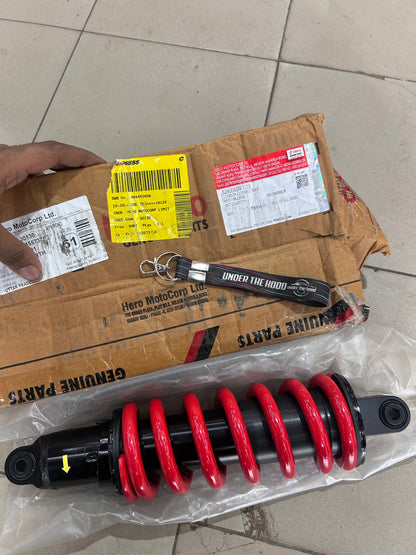 Hero Genuine Rear Suspension Assembly for Xpulse 200 | Cushion Assy Rear / Rear Shock Absorber | 52400ABW111S