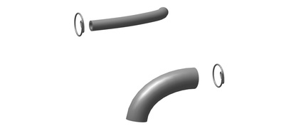 Royal Enfield 888085 drain pipe kit CV carb BS29 for Classic 350
