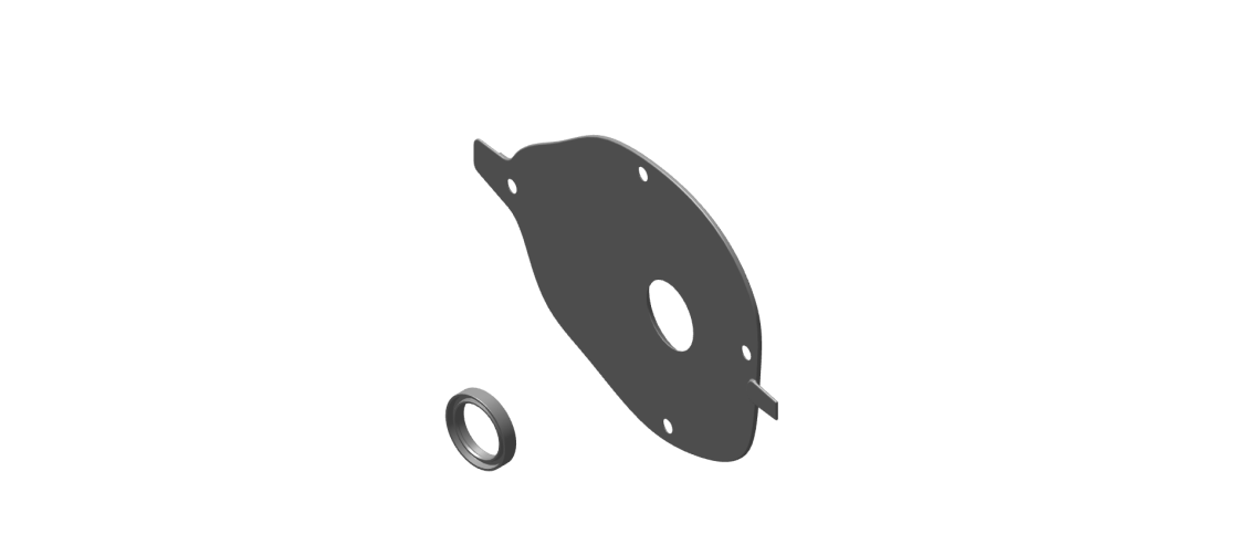 Royal Enfield 888104 kick‑start cover with oil seal for Classic 350/500, Bullet, Electra, Thunderbird, Continental GT 535 UCE models
