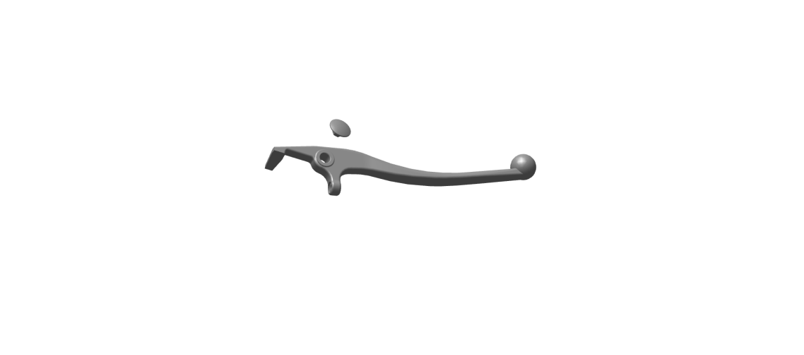Royal Enfield 888128 Clutch and Front Brake Lever Kit | Genuine Replacement for Classic 500 EFI, Continental GT 535, and Thunderbird 500