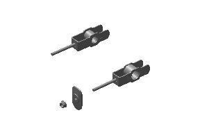 Royal Enfield 888147 Chain Adjuster Kit – TB, Classic, Bullet, GT 535