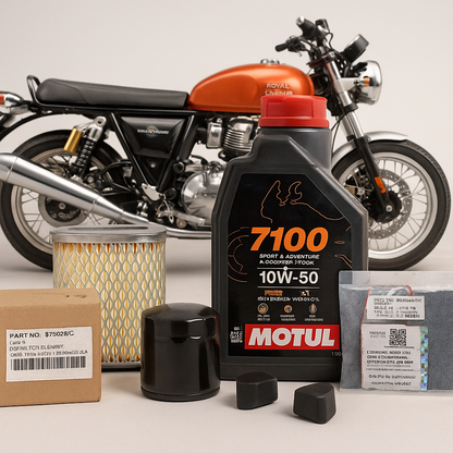 Royal Enfield Continental GT 650 Service Kit (BS4 & BS6) – Complete Maintenance & Brake Care