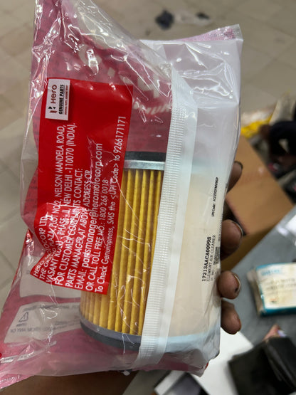 Genuine Hero Air Filter – 17213AACA0099S – For Splendor+, HF Deluxe, Glamour, Super Splendor, HF Dawn