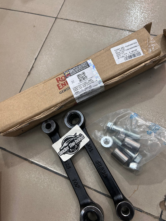 Drop Link Sub Assembly & Bush Kit (Rear Suspension Linkage) –For Royal Enfield Himalayn 411 & Scram 411 OEM – KAR00013/A