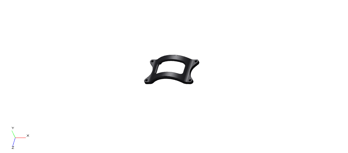 Royal Enfield 890088 fork brace textured black for Himalayan 411 (LS410)