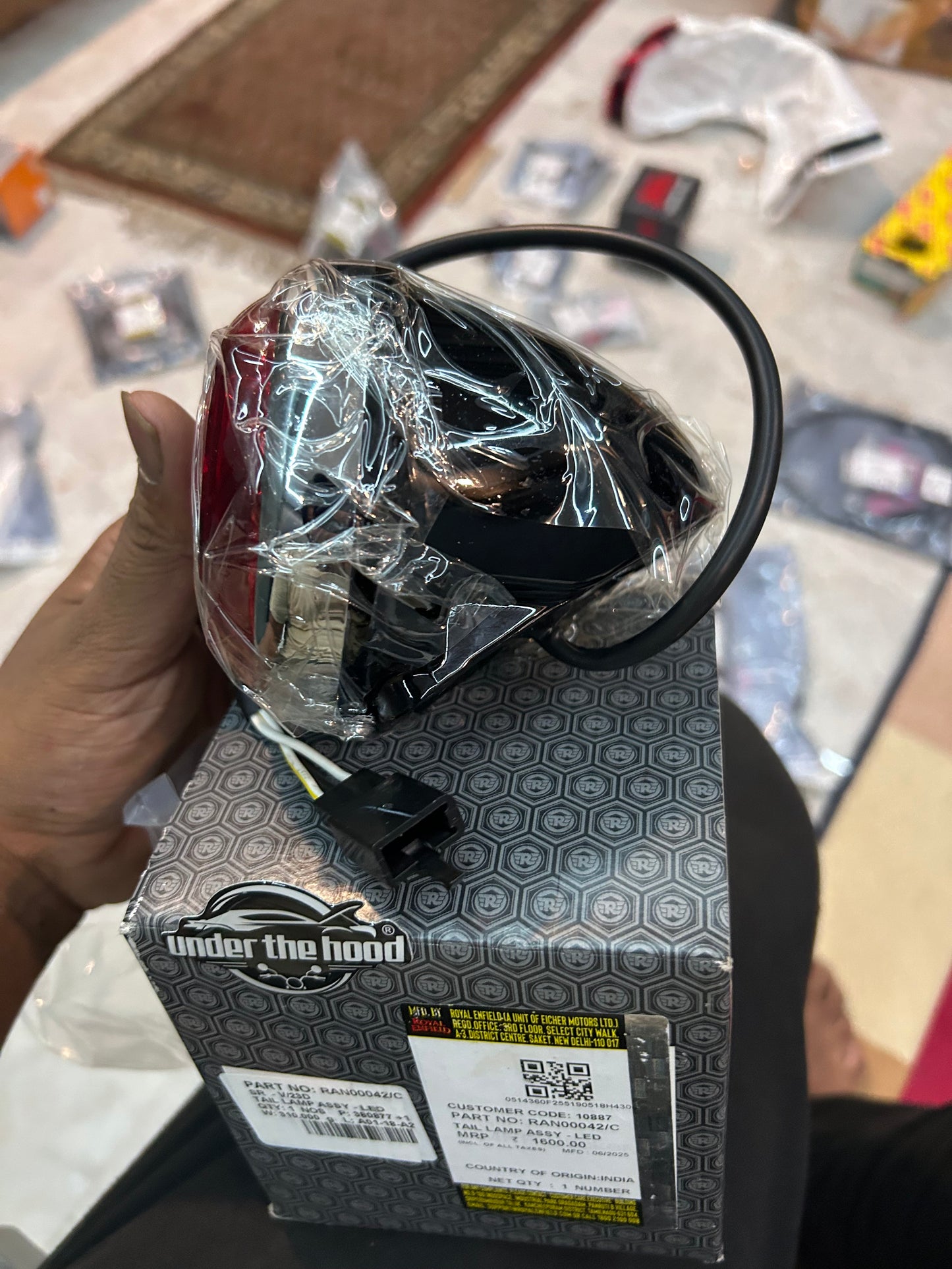 Royal Enfield RAN00042/C – Genuine LED Tail Lamp Assembly for Meteor 350