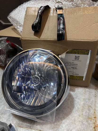Royal Enfield Meteor 350 Headlamp Assembly with Bulb – Genuine OEM (RAN00041/B)