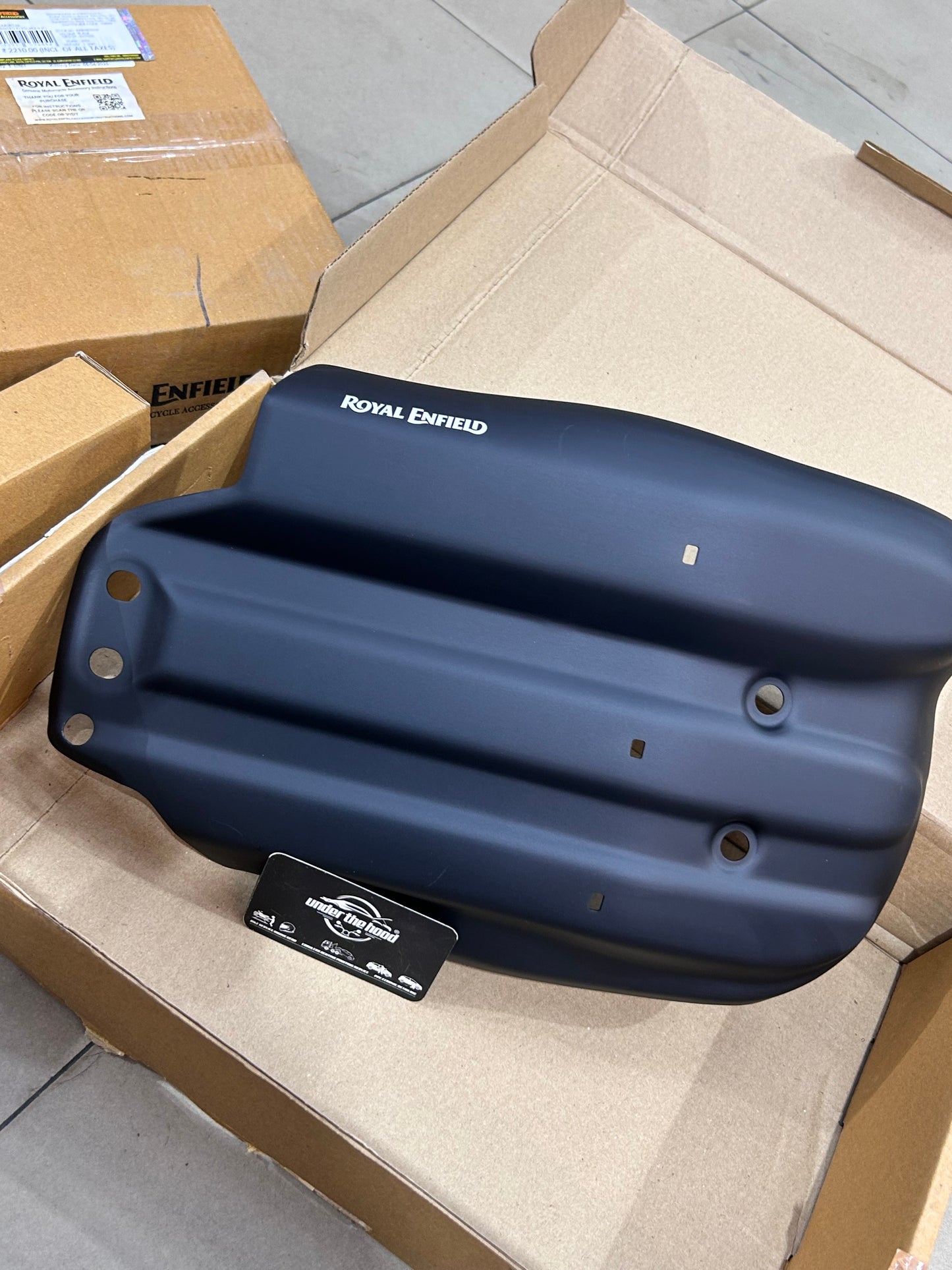 Royal Enfield Black Sumpguard for Guerrilla 450 – KXA00491