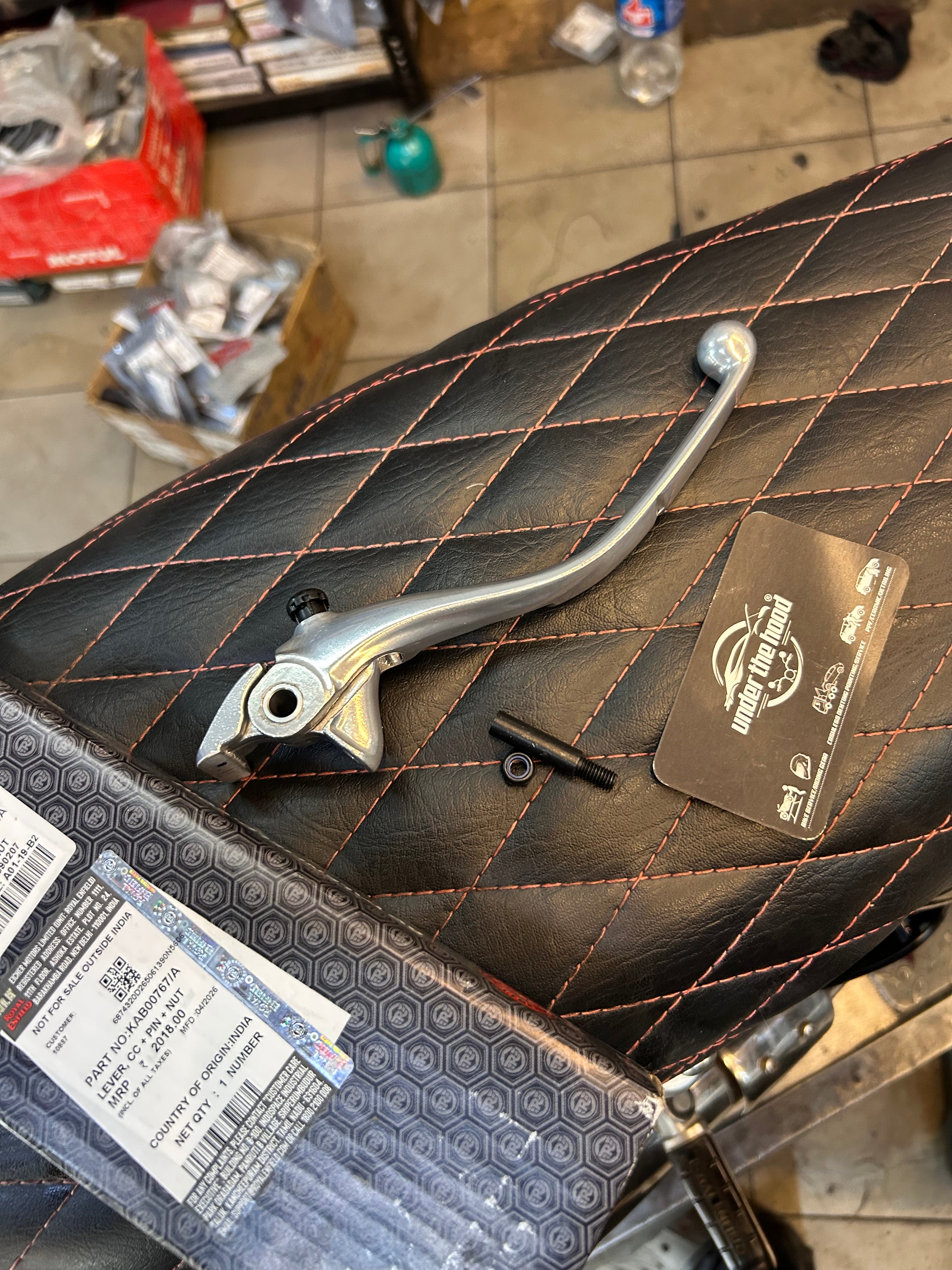 KAB00767/A Adjustable Chrome Front Brake Lever – Classic 350 J