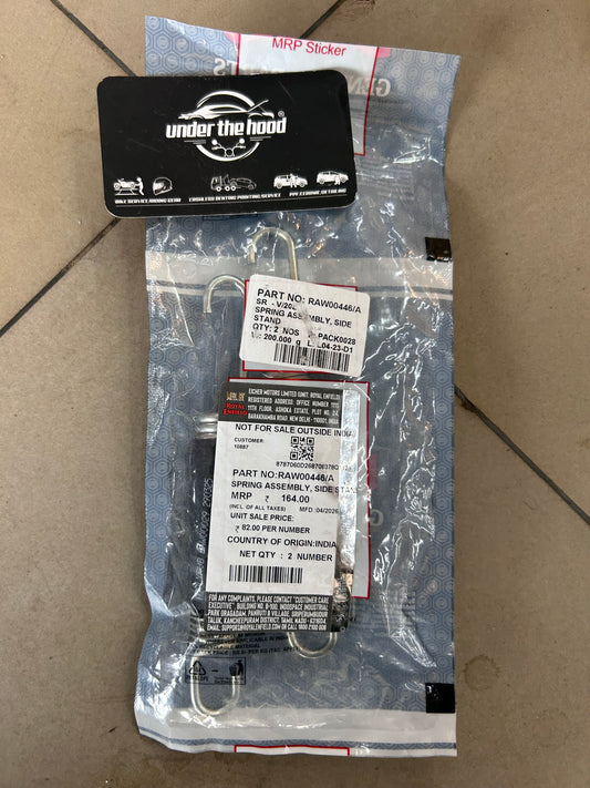 Royal Enfield Side Stand Spring Assembly RAW00446/A for Bear 650