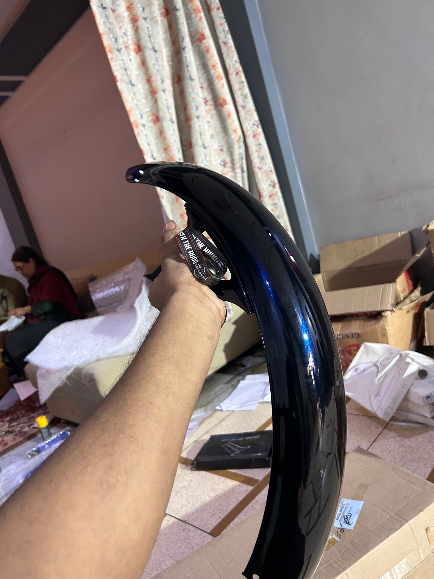 Royal Enfield Thunderbird 350 / Thunderbird 500 Front Mudguard Assembly “Twilight” (NT51/VT31) – Genuine OEM – 874001