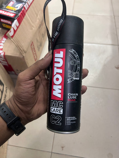 Motul Chain Cleaner & Chain Lube for Bikes – C1 Cleaner 400ml, C2 Lube 400ml or Complete Combo