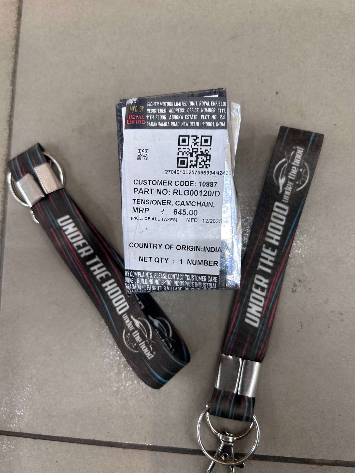 Royal Enfield Himalayan 450 Cam Chain Tensioner (Hydro-Mechanical) – RLG00120/D (Replaces RLG00060/A)