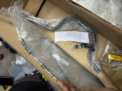 Black Touring Handlebar Kit (Comfort Handlebar) for Goan Classic 350 / Classic 350 (Reborn J-Series) / New Bullet 350 – KXA00800 (Includes Extended Cables)