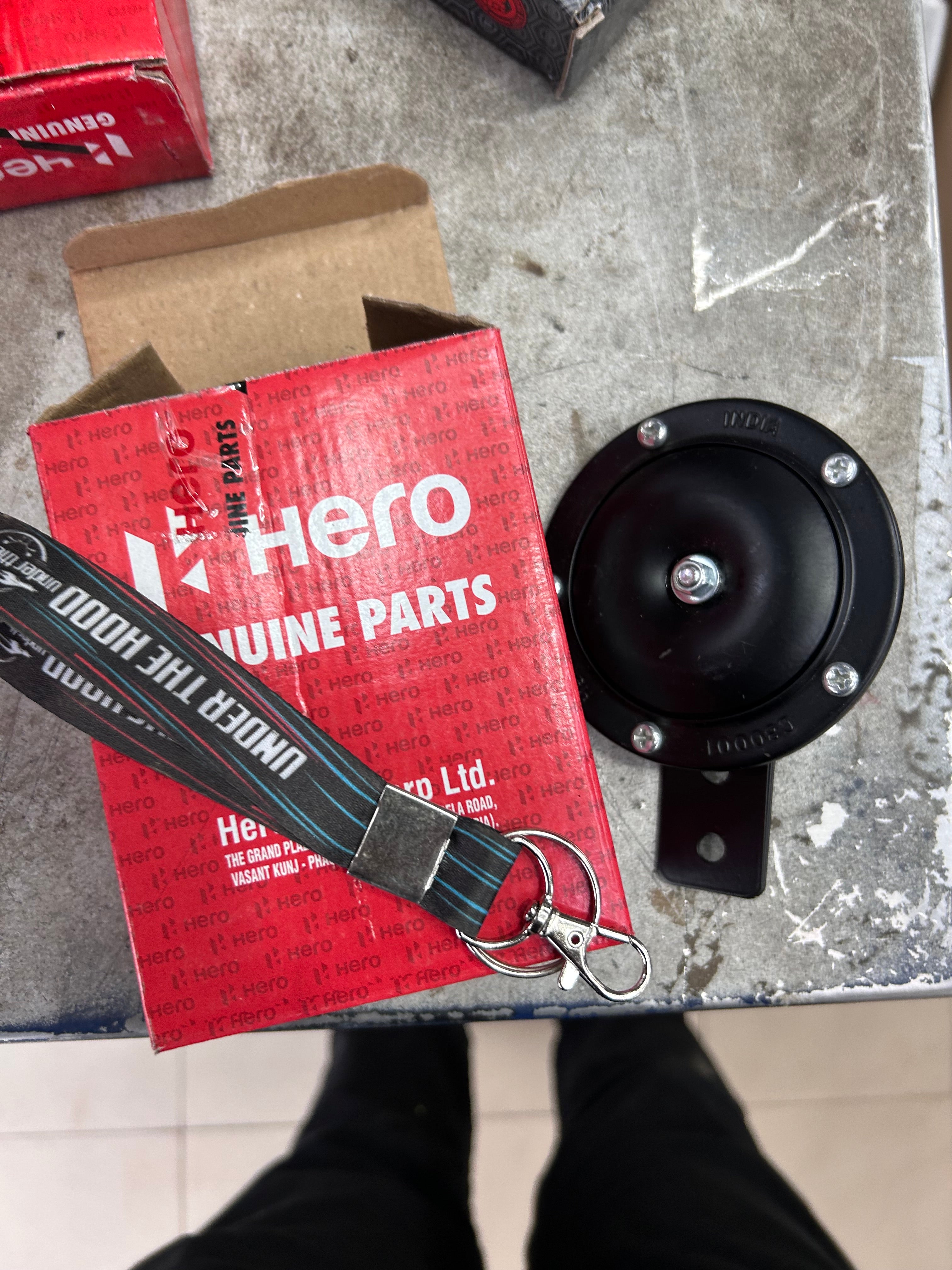 Hero Genuine Horn 38110KCC900S for Passion Plus / Ambition / X