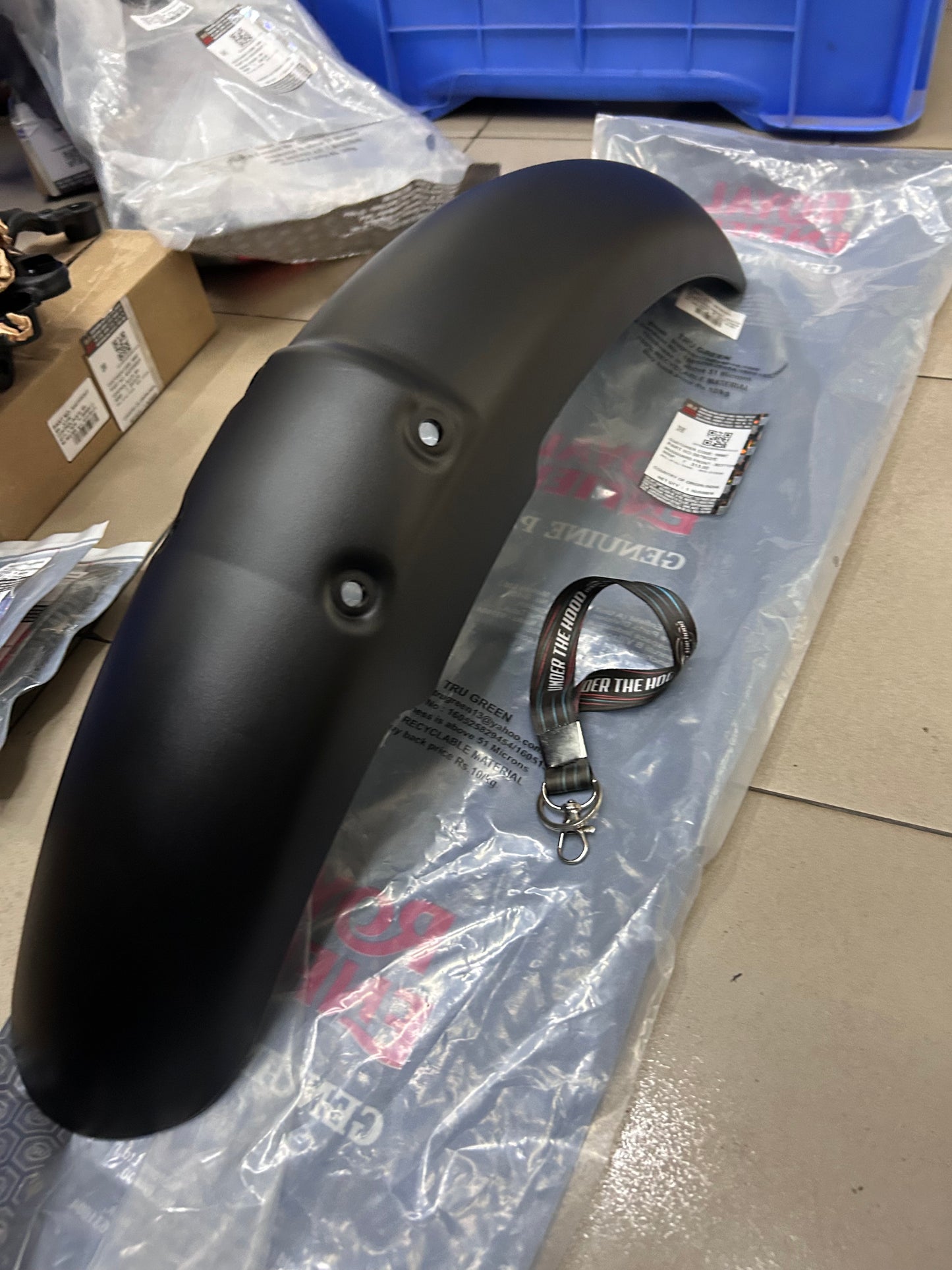 Front Mudguard Bottom (Lower Front Fender) for Royal Enfield Himalayan 411 (BS3/BS4/BS6) – 587802/E
