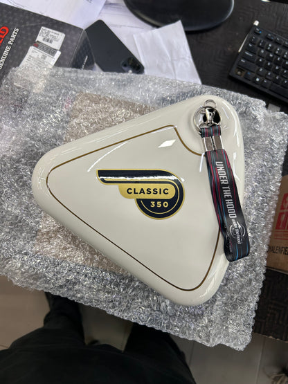 Air Filter Assembly with Sticker (Classic Ash) for Royal Enfield Classic 350 UCE BS3 – 823071 (C350 RVT)