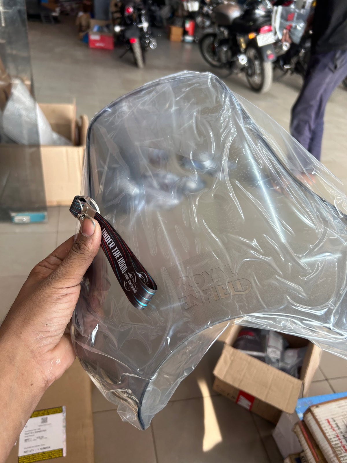 Royal Enfield Himalayan 411 BS6 Windshield – Genuine Wind Shield – RAN00176/C