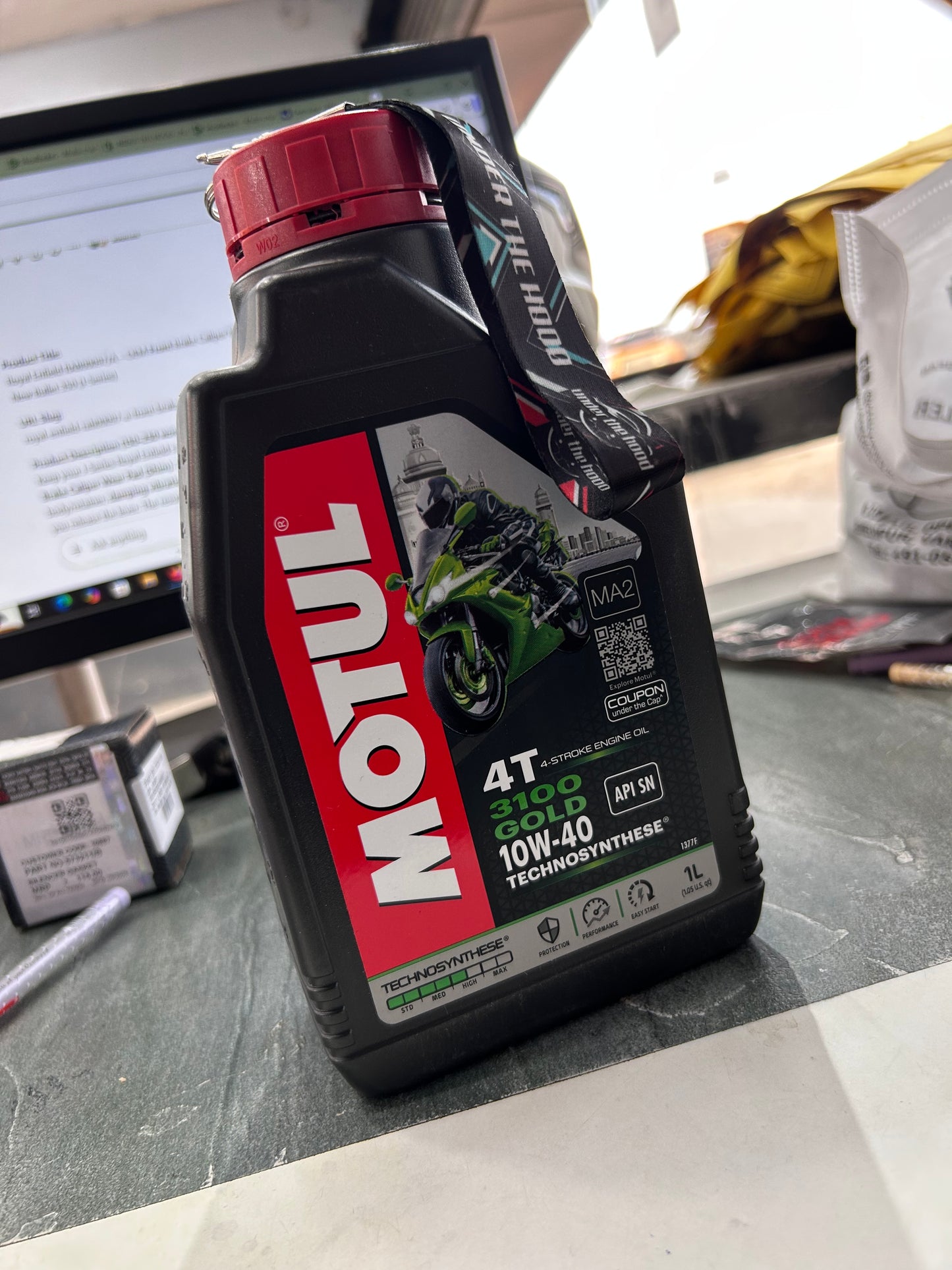 Motul 3100 4T Engine Oil – 1 Litre (10W30 / 10W40 / 20W40)
