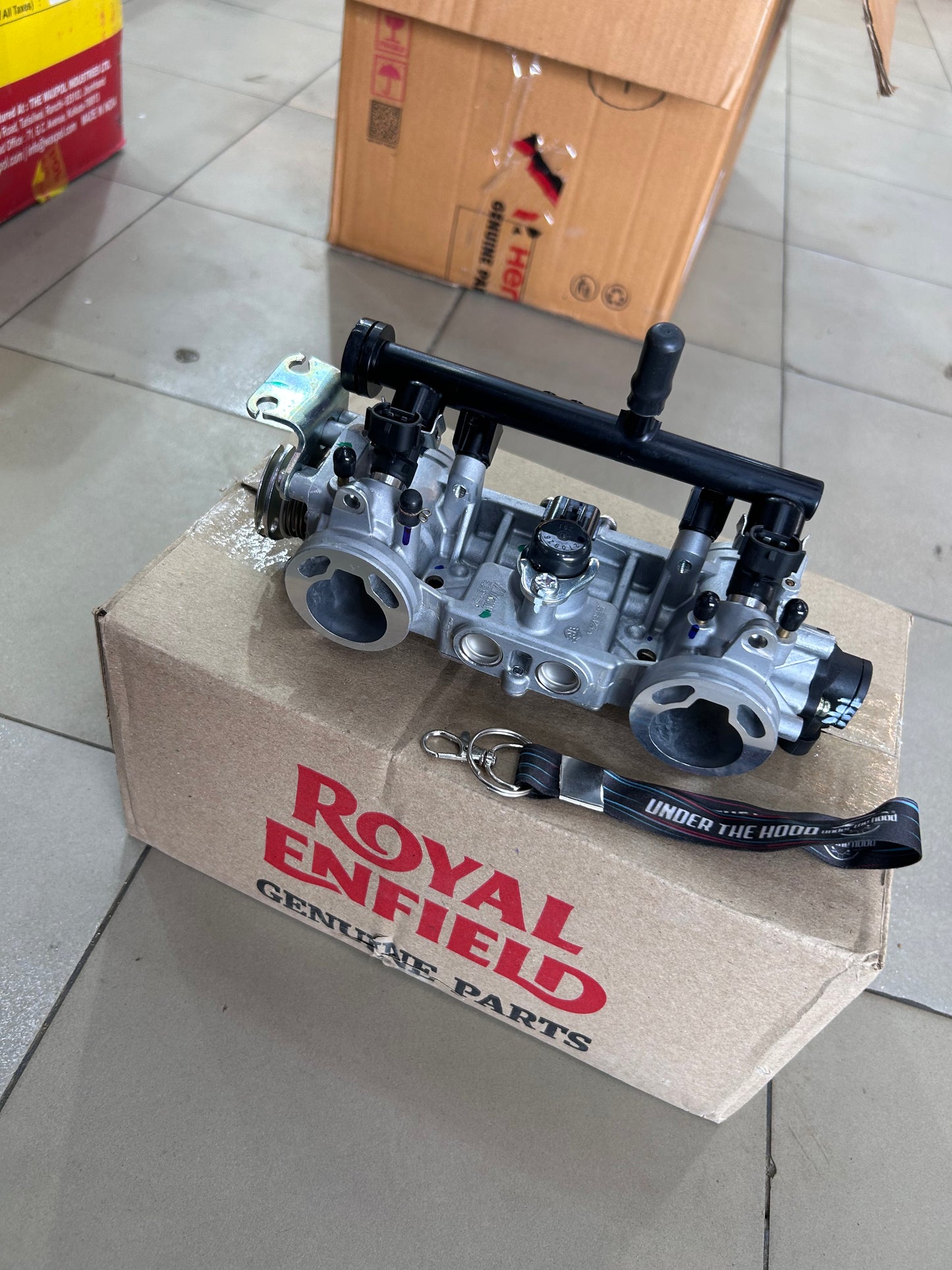 Royal Enfield 576033/F – Throttle Body OEM for Interceptor 650 & Continental GT 650 (UK/Euro IV-V)