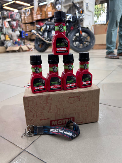 Motul Petrol System Clean Plus (50ml) Motorcycle & Scooter (Carbon Cleaner & Octane Booster)