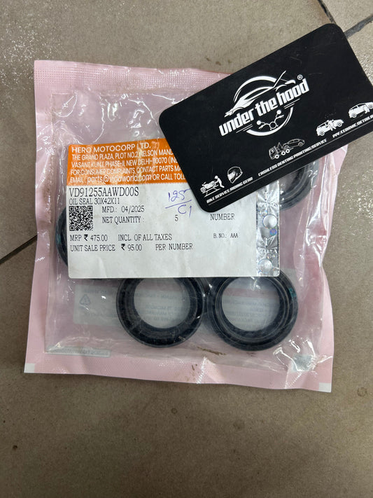 Hero VIDA / VIDA V2 / VIDA VX2 Front Shocker Oil Seal 30x42x11 | Pack of 5 Pcs | VD91255AAWD00S