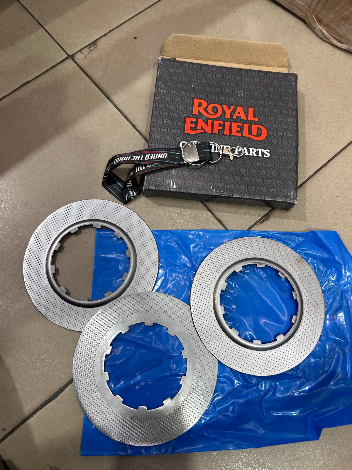 Royal Enfield Bullet 350 Clutch Intermediate Steel Plate Kit 597325