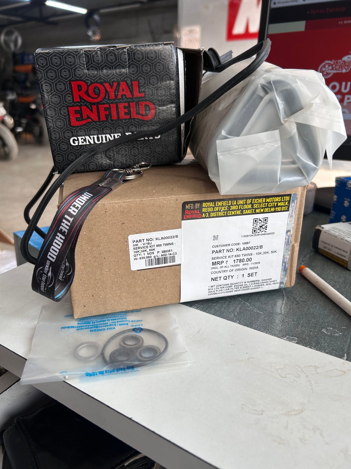 Royal Enfield 650 Twins Service Kit 10K / 30K / 50K – Interceptor 650 & Continental GT 650 – KLA00022/B