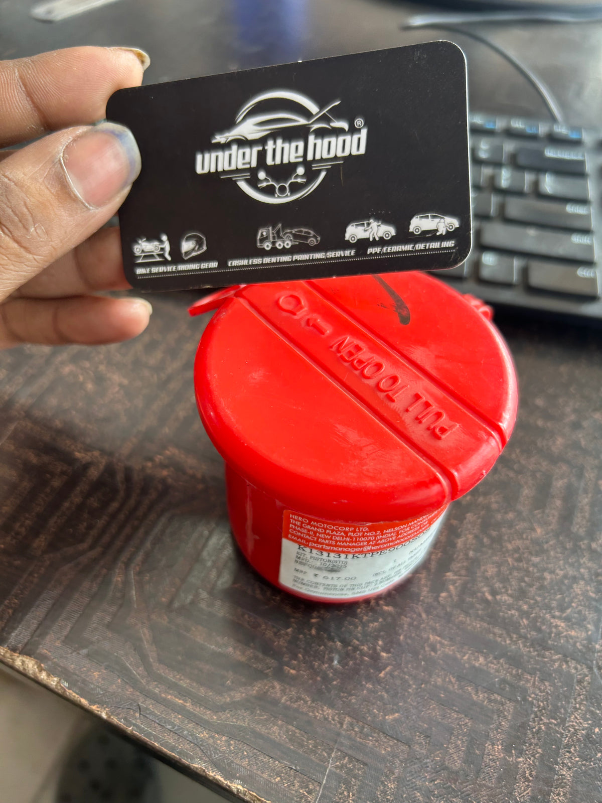 Hero Genuine Duet / Maestro Edge / Pleasure Piston Kit STD | Standard Size Engine Piston Kit | K13131KTPE900S0S