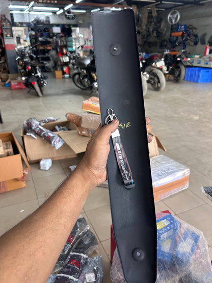 Royal Enfield 805019 Silencer Guard – Heat Resistant Black  Thunderbird X 350 / 500 BS4 – Genuine OEM Exhaust Shield