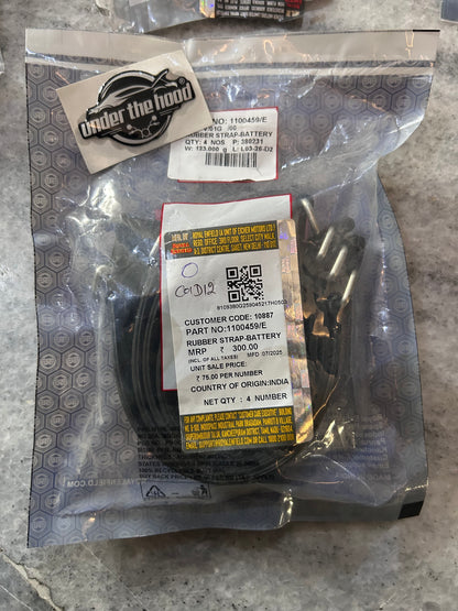 Genuine Battery Rubber Strap (Battery Belt) for Royal Enfield Classic 350 Euro 5 | 1100459/E | OEM