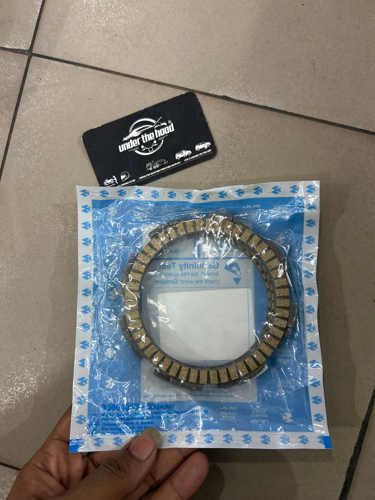Bajaj Clutch Friction Plate Kit – 36JZ0121 | Genuine Replacement for Pulsar AS150, Pulsar 135LS BSIV, Discover 150F/150S BS3, NS160 BS6
