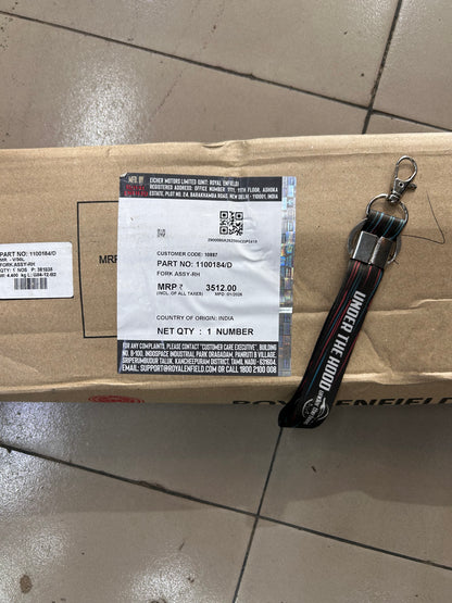 Royal Enfield 1100184/D – Front Fork Assembly RH (Right Side) for Classic 350 Reborn J-Series (BS6, Euro 5)