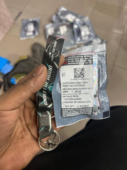 574108/B – Hex Socket Head Screw M6 × 20 (Engine/Starter/Fron­t Mount Fastener) for Royal Enfield Himalayan 410 (Euro 4 / BS4) – Genuine OEM