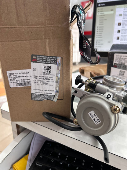 RLT00240/A – BS29 Carburettor (Dual-Fuel E10/E20) – Successor to 576583/C | For Classic 350, Standard 350 & Electra 350 – BS4 UCE | Genuine Royal Enfield