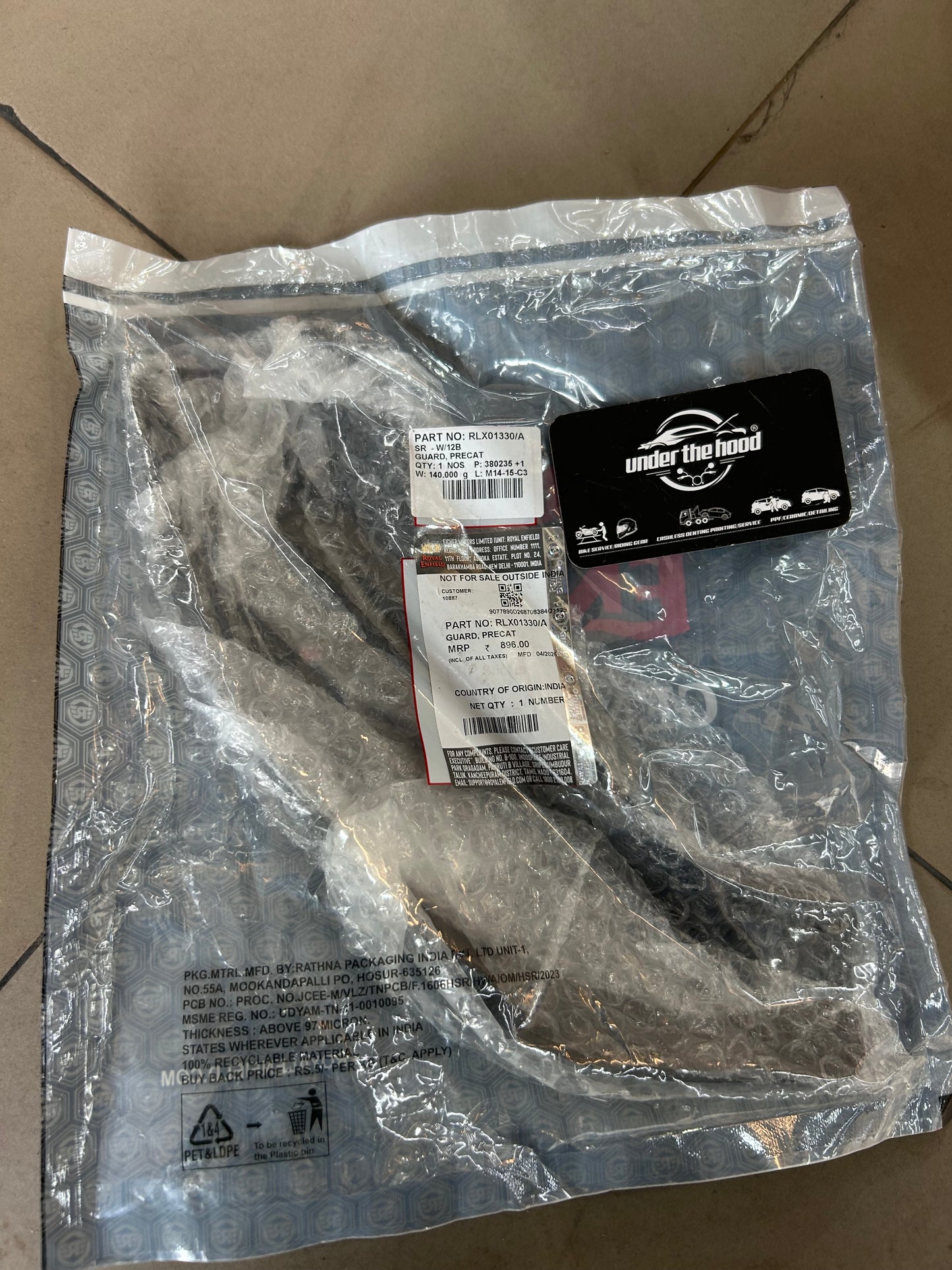 Royal Enfield Precat Guard RLX01330/A for Bear 650