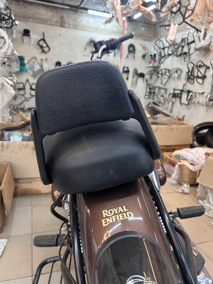 Replica Passenger Backrest for Classic 350 Reborn, Electra & Standard UCE – Comfortable Pillion Support