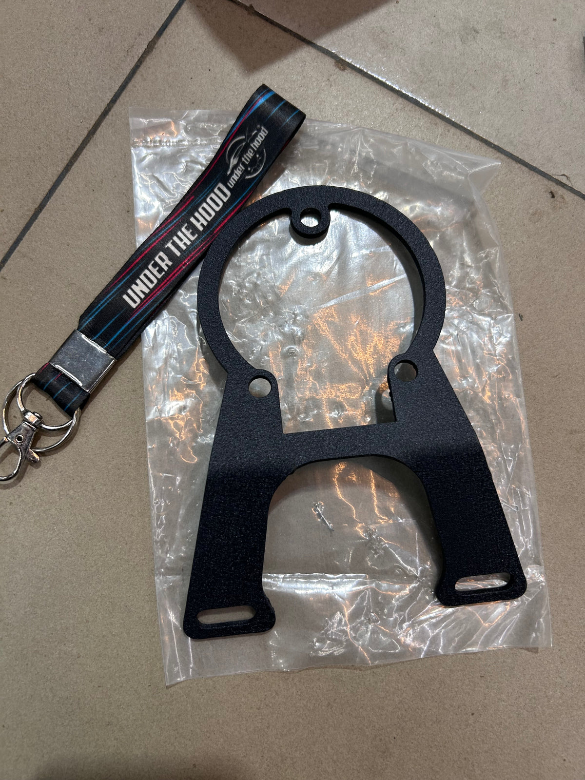 Royal Enfield Meteor 350 Meter Centering Bracket – Metal Speedometer / Instrument Cluster Relocation Mount