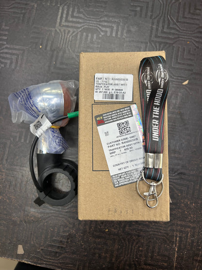 Royal Enfield RAN00035 / RAN00035/B – Trafficator Assembly with Bulb, Front Left (Chrome) for Classic 350 Reborn (J-Series BS6) & New Bullet 350 – Genuine OEM Indicator